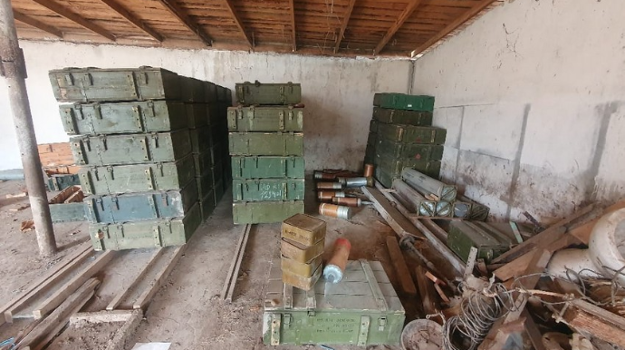 Xocavənddə mərmilər aşkar edilib  - FOTO - VİDEO