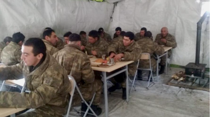 Nazirlik əsgərlərin təminatı ilə bağlı məlumat yaydı - VİDEO - FOTO