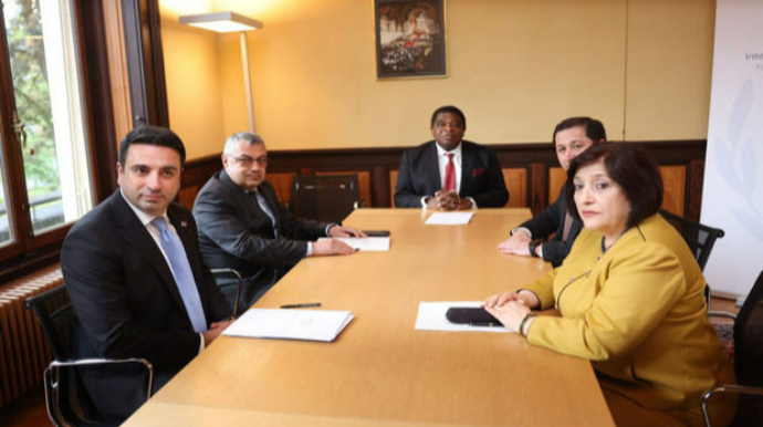 Azərbaycan və Ermənistan parlamentlərinin sədrləri Cenevrədə görüşüblər - YENİLƏNİB 