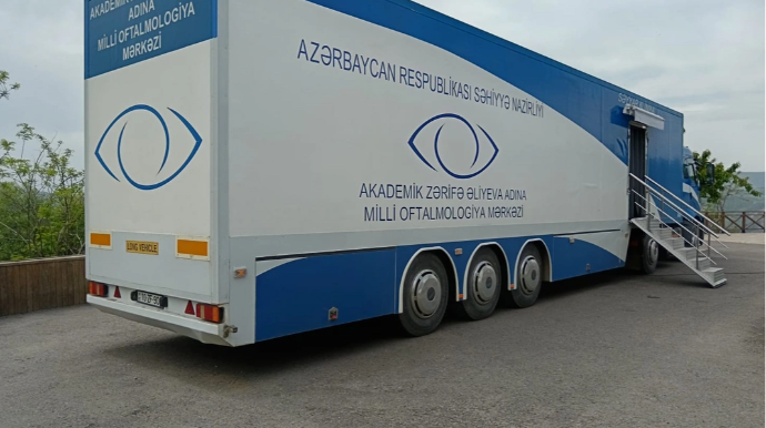 Səhiyyə Nazirliyi Laçında ikigünlük oftalmoloji səyyar müayinələr keçirildi - FOTO