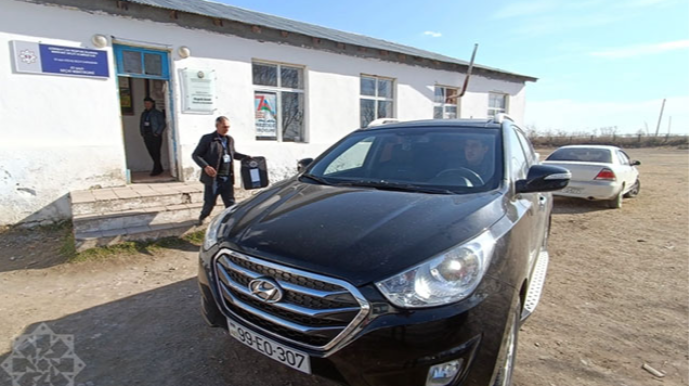 Azərbaycanın ən yaşlı seçicisi səs verdi - FOTO