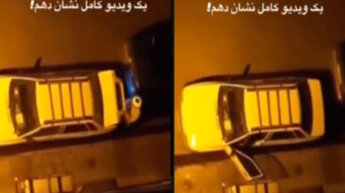 İranda mollalar əmmaməsini maşında gizlədir - VİDEO 
