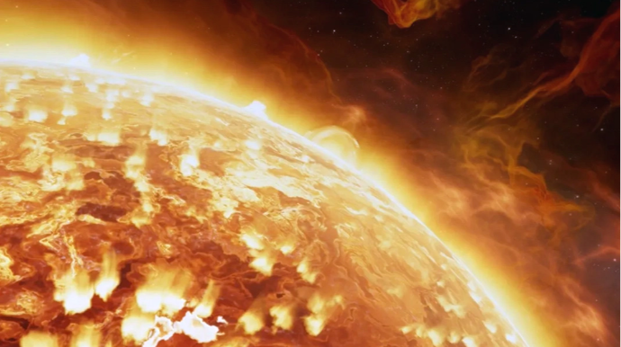 Günəşdə üçüncü güclü partlayış baş verib 