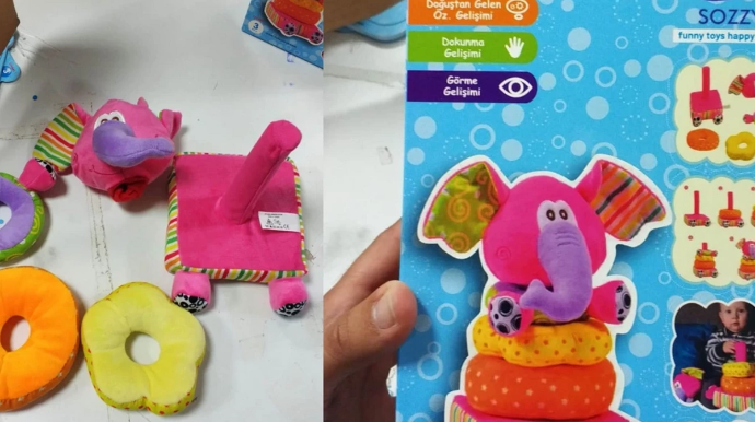 Bu markaya məxsus oyuncaqda pozuntu aşkarlandı  - Məhsullar yığışdırılır - FOTO