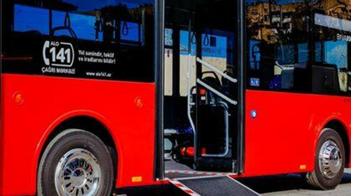 Daha bir avtobusun hərəkət sxemi dəyişdirildi