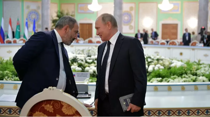 Paşinyan qələmi stola çırpdı, əsəbdən sifəti səyridi - Putin nə demişdi? - ANBAAN VİDEO 