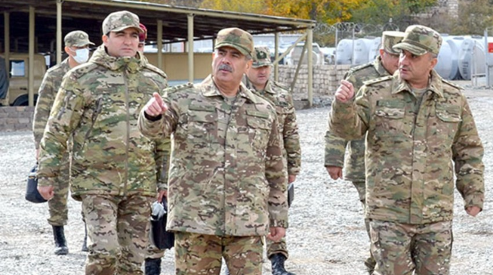 Zakir Həsənov Kəlbəcər və Laçına gedib, ordunun qışa hazırlığını yoxlayıb  - FOTO - VİDEO