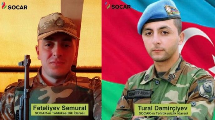 İki şəhidimizin ailə üzvləri SOCAR-da işlə təmin olunub - FOTO 