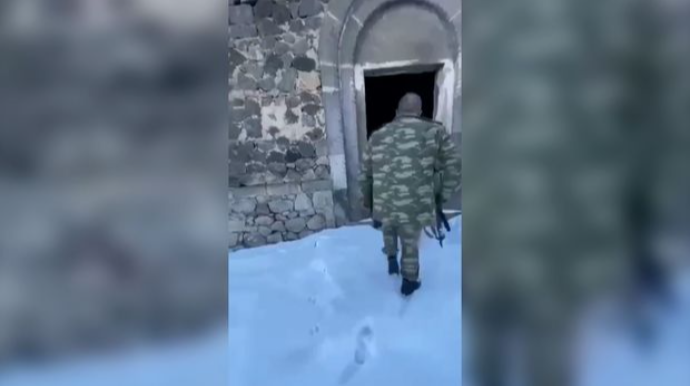 Qarabağda ermənilərin viran qoyduğu daha bir məscid - VİDEO