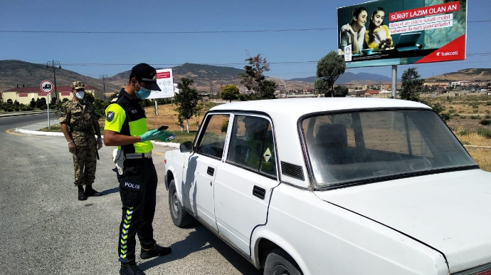 Xaçmaz və Siyəzən polisi gücləndirilmiş iş rejimində çalışır  - FOTO
