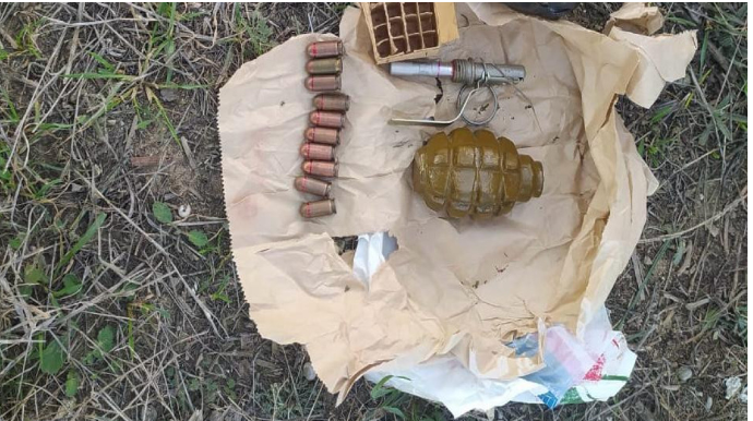 Şüvəlanda hərbi sursatlar aşkarlandı  - VİDEO - FOTO