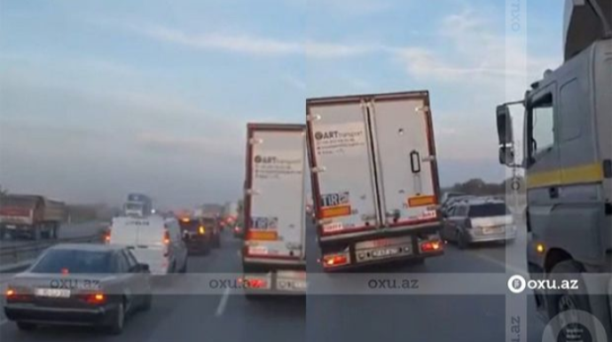 Bakı-Ələt yolunda zəncirvari qəza - VİDEO   - YENİLƏNİB
