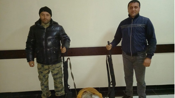 Bakıdan Cəlilabadda qanunsuz ov etməyə gedən şəxslər saxlanılıb