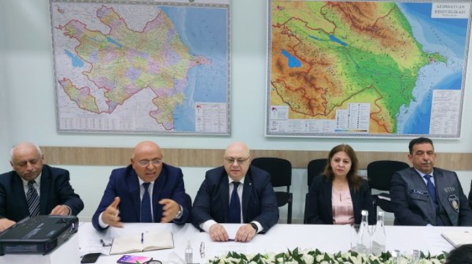 Dövlət Ekoloji Ekspertiza Agentliyində tikinti layihələri üzrə ictimai dinləmə keçirilib - FOTO