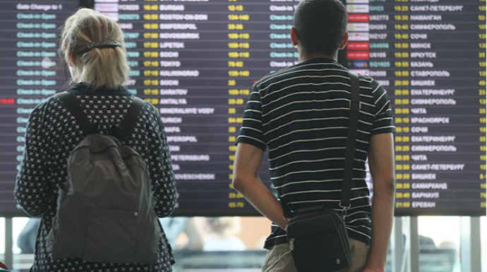 Moskvada aeroportu su basdı, reyslər gecikir