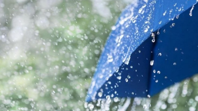 Bölgələrə yağış, dolu yağıb - FAKTİKİ HAVA 