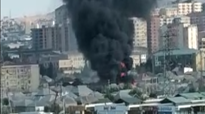 Xırdalanda sex yanır - VİDEO 