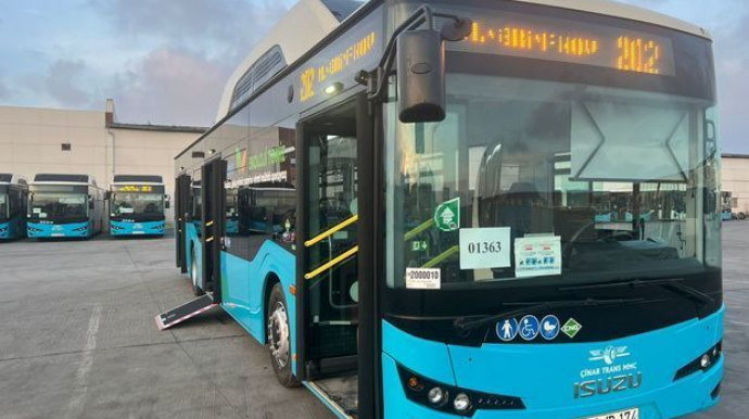 В Баку доставили 12-метровые автобусы - ФОТО - ВИДЕО
