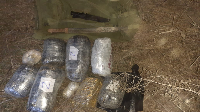 İrandan Azərbaycana 43 kq narkotik keçirilməsinin qarşısı alınıb - FOTO 