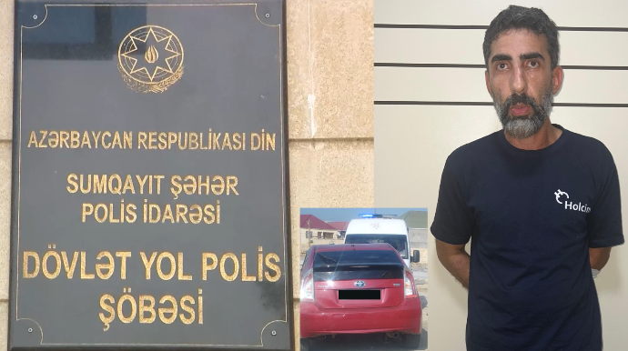 Narkoman sürücü özünə xəsarət yetirməyə çalışdı – 30 sutka inzibati HƏBS  - FOTO