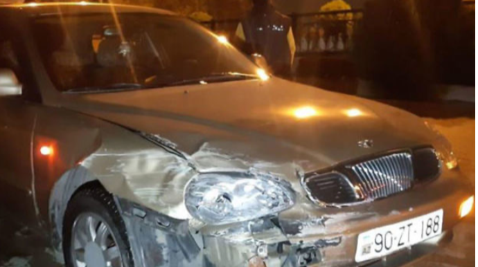 В Баку столкнулись три автомобиля, есть пострадавший   - ВИДЕО - ФОТО