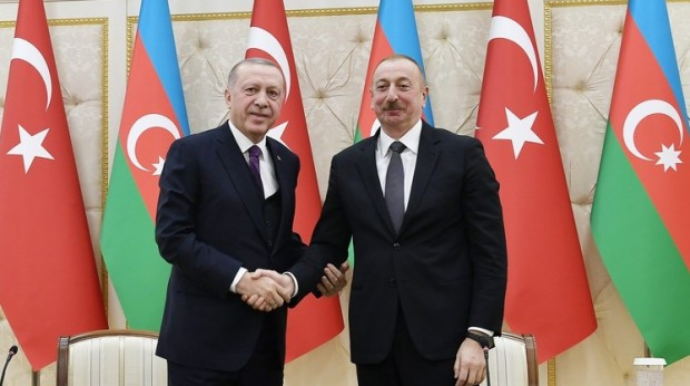 İlham Əliyev və Ərdoğan sərhəddəki vəziyyəti müzakirə etdi 