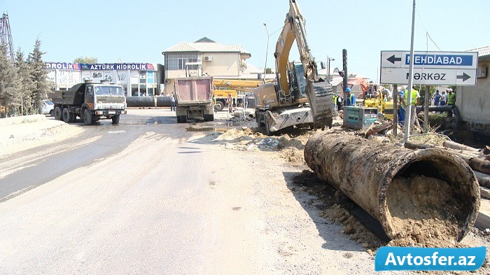 Bu rayonun yollarını daha su basmayacaq - FOTO-VİDEO