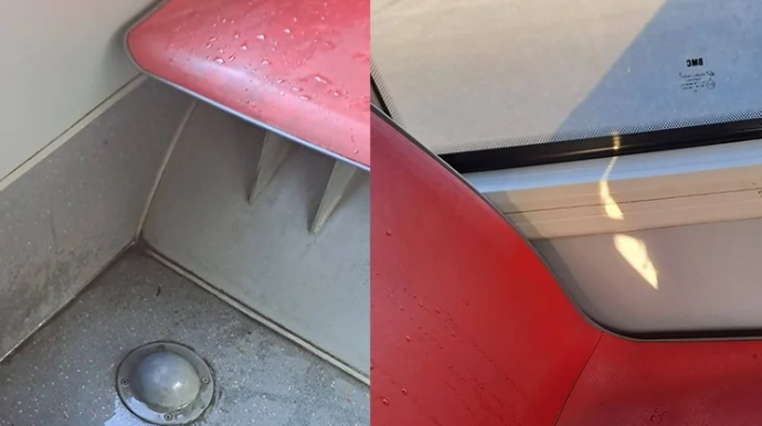 Paytaxt avtobusunda sərnişinin başına su töküldü: Qurumdan açıqlama - FOTO   - YENİLƏNİB