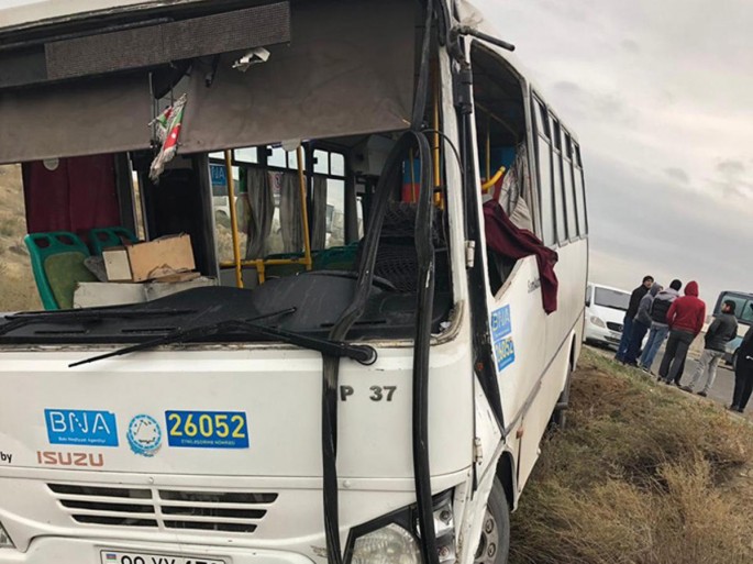 Bakıda baş verən avtobus qəzası ilə bağlı rəsmi AÇIQLAMA - FOTO