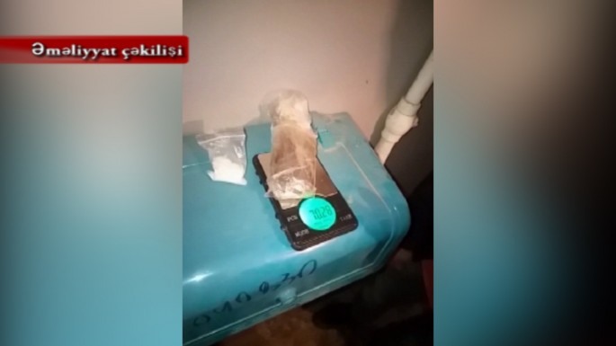 Bakıda narkotik satmaq istəyən şəxs tutulub - FOTO