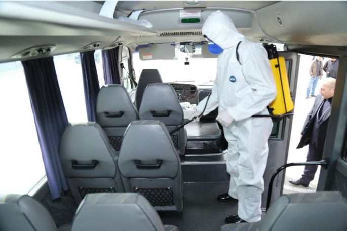 "ASCO Nəqliyyat" MMC-də dezinfeksiya işləri aparılıb - FOTO