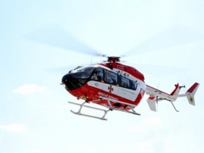 Xilasetmə vertolyotu qəzaya uğrayıb