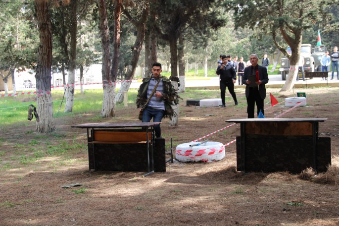 Sürücü müdavimləri arasında estafet yarış keçirilib - FOTO