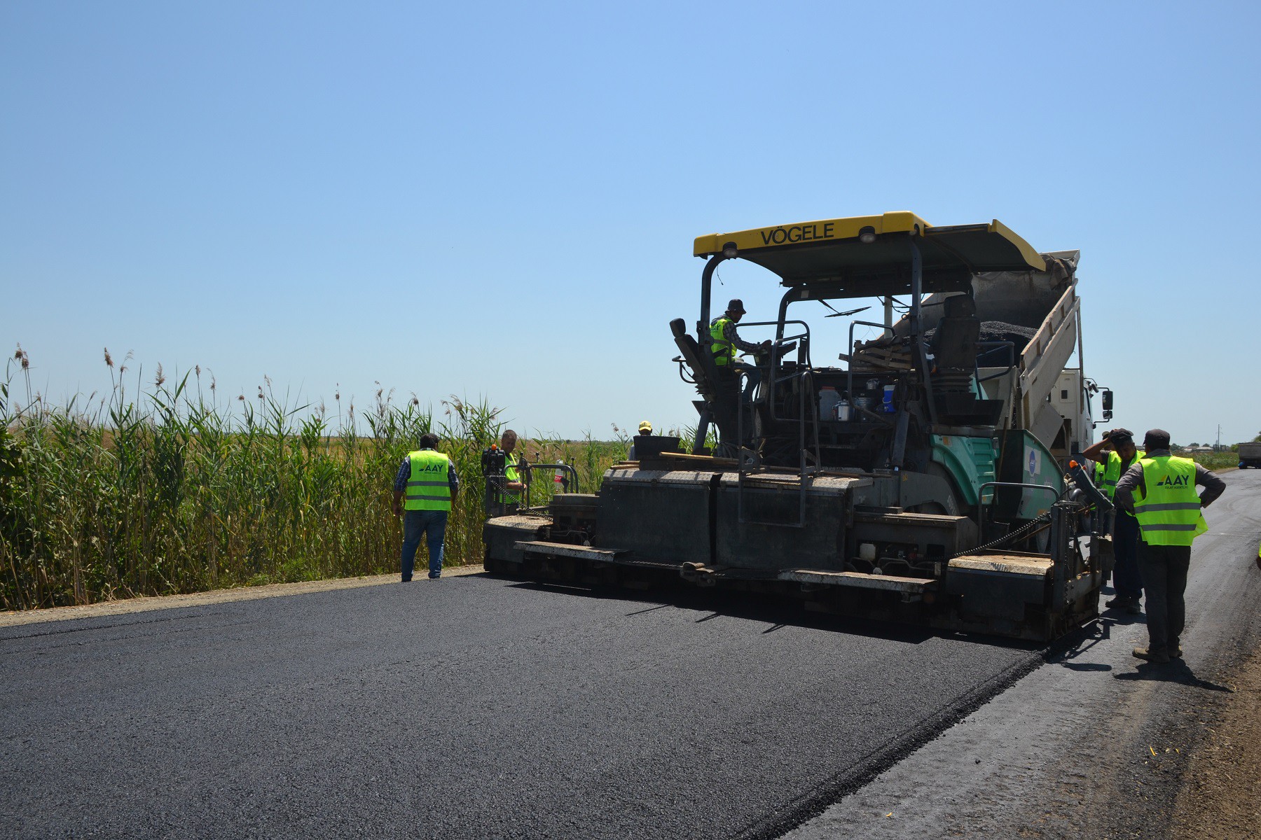 Masallıda 24 km-lik yolun yenidən qurulması yekunlaşır - VİDEO-FOTO