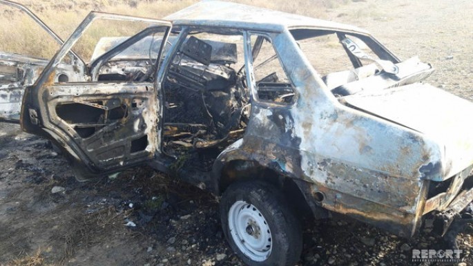 Gürcüstanda yanmış avtomobildə meyit aşkarlandı