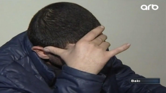 "Özü edib, mənim xəbərim yoxdur": Qardaşının maşını üçün oğurluq etdi – VİDEO