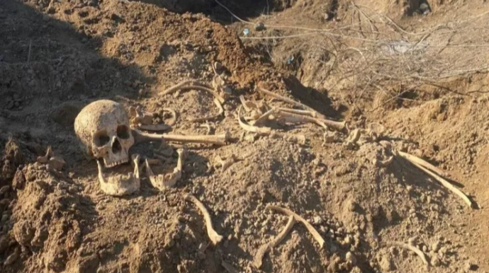 Şuşakənddə insan sümüyünə bənzər qalıqlar aşkarlandı