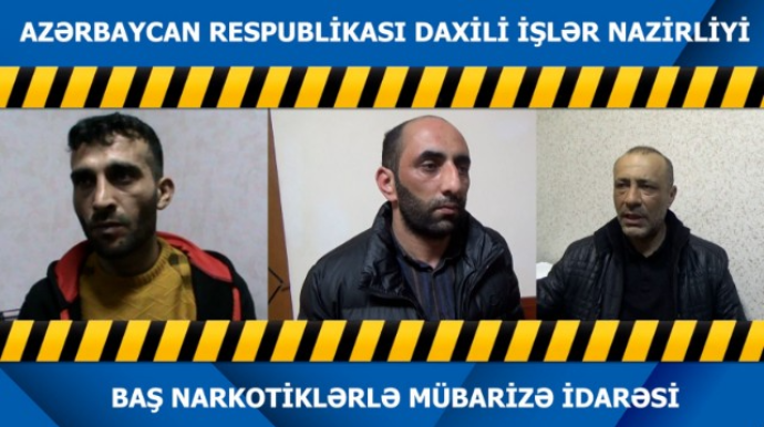 67 kiloqram narkotiki Avropaya göndərmək istəyənlər tutuldu - VİDEO 