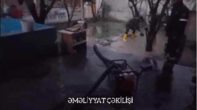 Naxçıvanı su basdı   - VİDEO