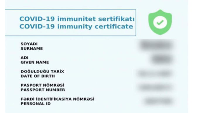 В Азербайджане изменены правила предоставления сертификата об иммунитете