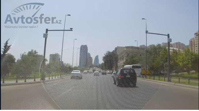 Bu prospektə yeni radarlar quraşdırıldı: Sürət həddini aşanlar cərimələnir  - VİDEO