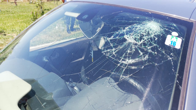 Sumqayıtda avtomobil avtobusa çırpılıb, xəsarət alanlar var  - FOTO