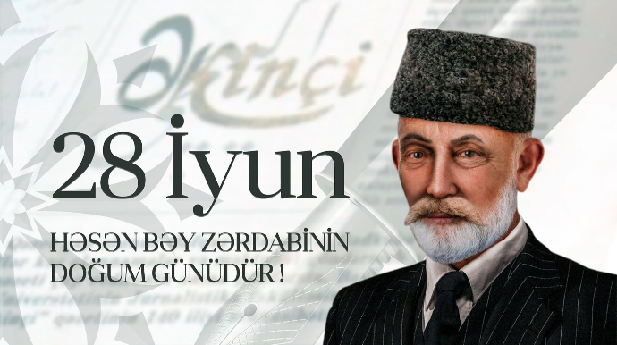 Milli mətbuatımızın banisi Həsən bəy Zərdabinin doğum günüdür 