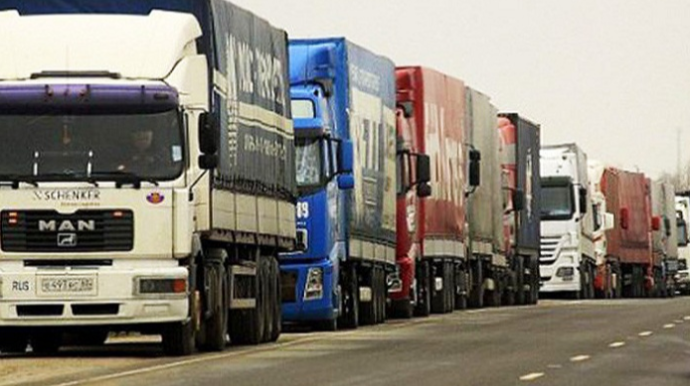 Sərhəd-keçid məntəqələrinin bəzilərində yük daşımaları bloklanıb