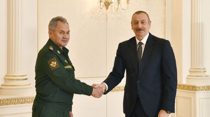 İlham Əliyev Sergey Şoyquya ermənilərin cinayətlərindən danışdı