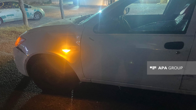 Bakıda minik maşını ilə velosiped toqquşdu - FOTO