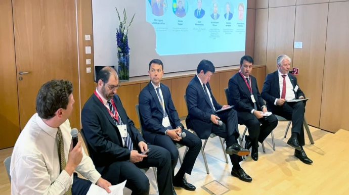 ADY sədrinin müşaviri Münhendə Orta Dəhliz üzrə görülən işlərdən danışıb 