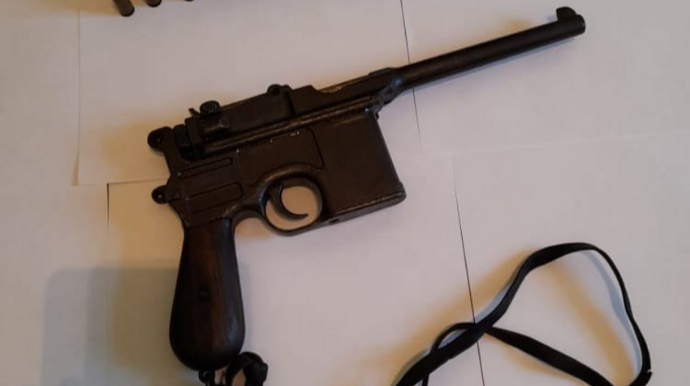 Laçın sakinində tapança aşkarlanıb   - FOTO