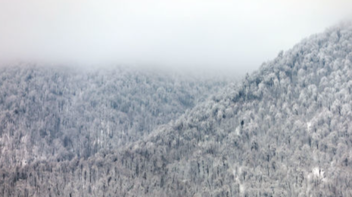 Şahdağa qar yağıb - FAKTİKİ HAVA 