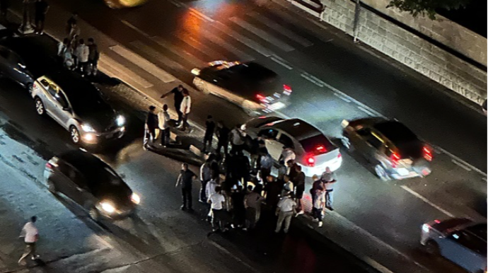 Qaranlıq yolda piyada vuruldu - VİDEO